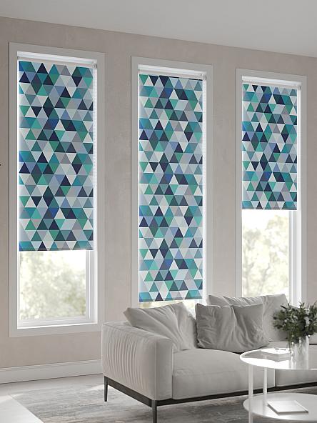 Рулонная штора для кухни для детской Лимкис - 74 - ширина 52 см - фото 6