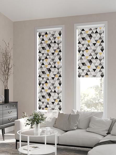 Рулонная штора для кухни для детской Лимкис - 75 - ширина 52 см