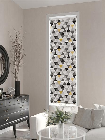 Рулонная штора для кухни для детской Лимкис - 75 - ширина 52 см - фото 3