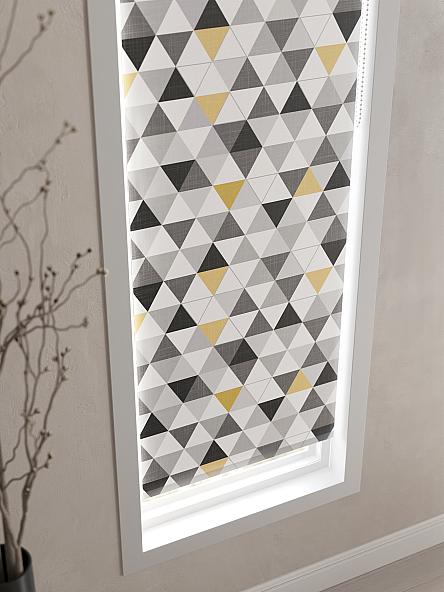 Рулонная штора для кухни для детской Лимкис - 75 - ширина 52 см - фото 4