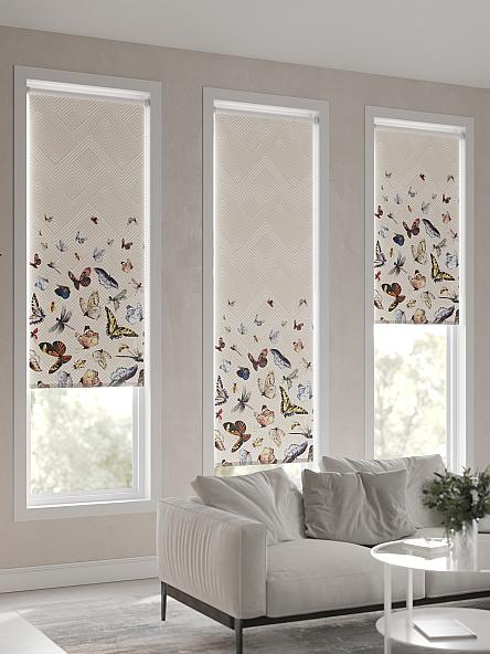 Рулонная штора для кухни для детской Лимкис - 79 - ширина 52 см - фото 6