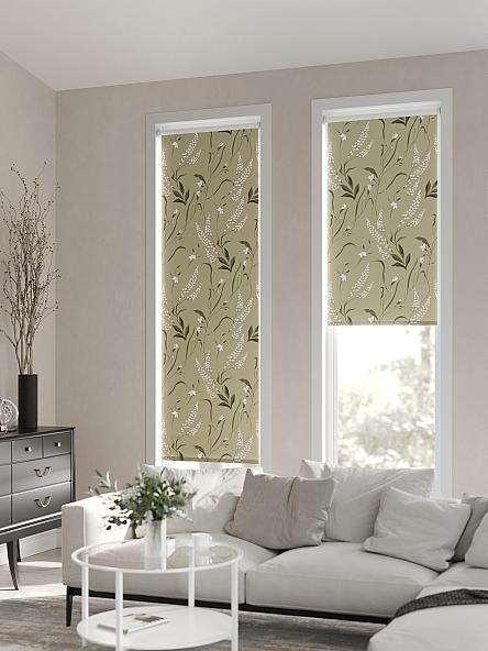 Рулонная штора для кухни для детской Лимкис - 81 - ширина 52 см