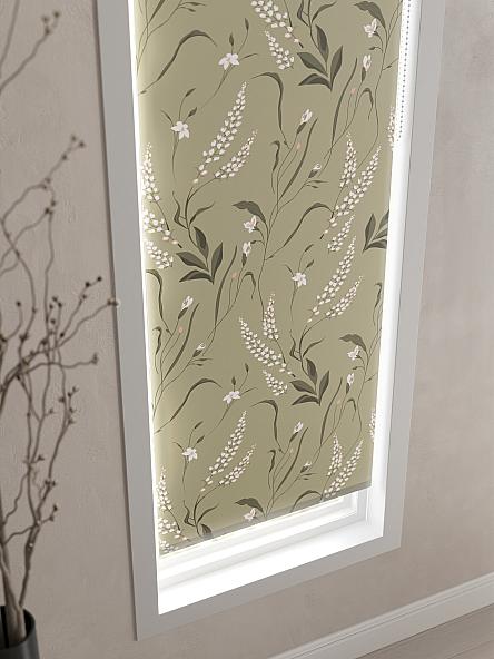 Рулонная штора для кухни для детской Лимкис - 81 - ширина 52 см - фото 4