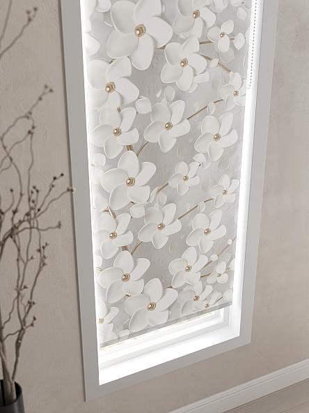 Рулонная штора для кухни для детской Лимкис - 82 - ширина 52 см - фото 4