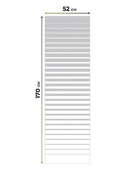 Рулонная штора для кухни для детской Лимкис - 87 - ширина 52 см - фото 5