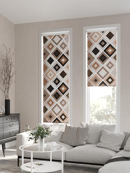 Рулонная штора для кухни для детской Лимкис - 88 - ширина 52 см