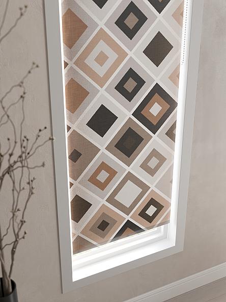 Рулонная штора для кухни для детской Лимкис - 88 - ширина 52 см - фото 4