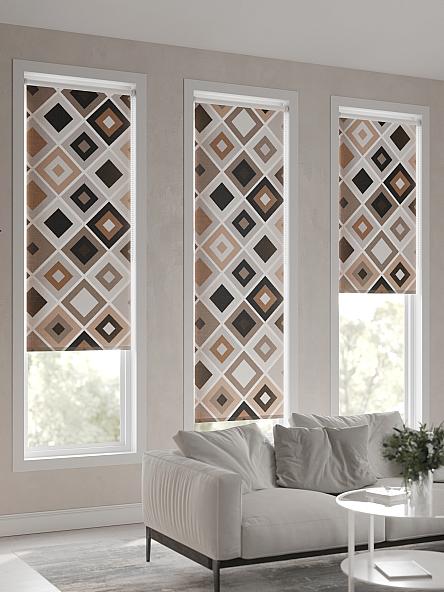 Рулонная штора для кухни для детской Лимкис - 88 - ширина 52 см - фото 6