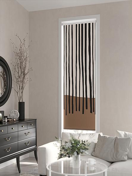 Рулонная штора для кухни для детской Лимкис - 89 - ширина 52 см - фото 3