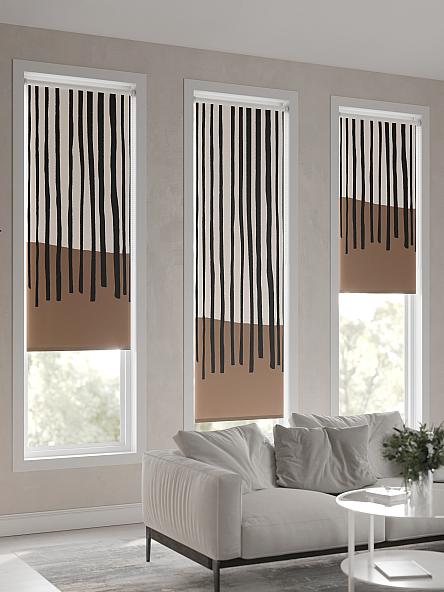 Рулонная штора для кухни для детской Лимкис - 89 - ширина 52 см - фото 6