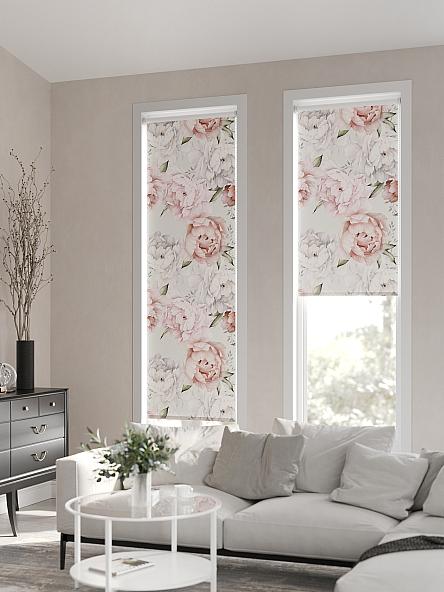 Рулонная штора для кухни для детской Лимкис - 91 - ширина 52 см