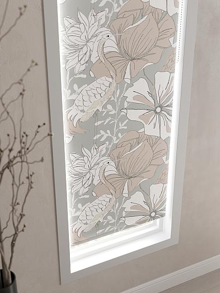 Рулонная штора для кухни для детской Лимкис - 93 - ширина 52 см - фото 4