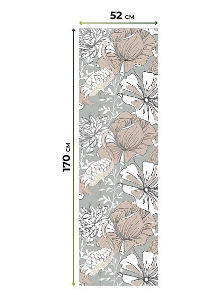 Рулонная штора для кухни для детской Лимкис - 93 - ширина 52 см - фото 5