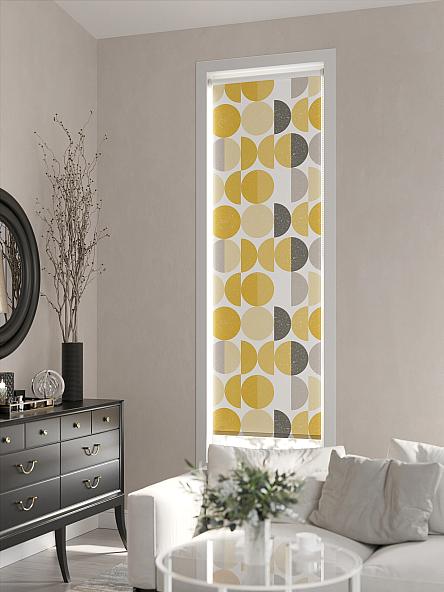 Рулонная штора для кухни для детской Лимкис - 101 - ширина 52 см - фото 3