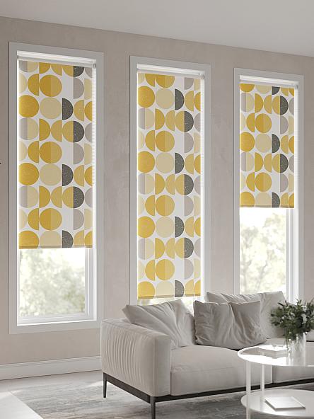 Рулонная штора для кухни для детской Лимкис - 101 - ширина 52 см - фото 6