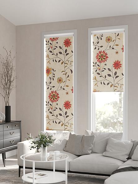 Рулонная штора для кухни для детской Лимкис - 102 - ширина 52 см