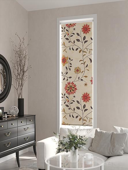 Рулонная штора для кухни для детской Лимкис - 102 - ширина 52 см - фото 3