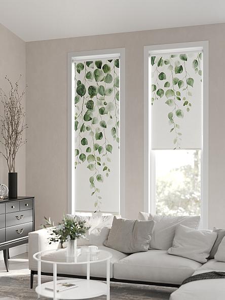 Рулонная штора для кухни для детской Лимкис - 105 - ширина 52 см