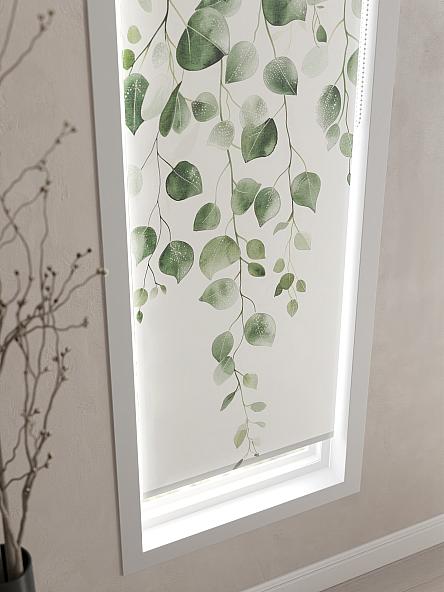 Рулонная штора для кухни для детской Лимкис - 105 - ширина 52 см - фото 4