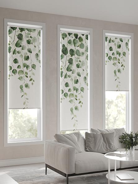 Рулонная штора для кухни для детской Лимкис - 105 - ширина 52 см - фото 6