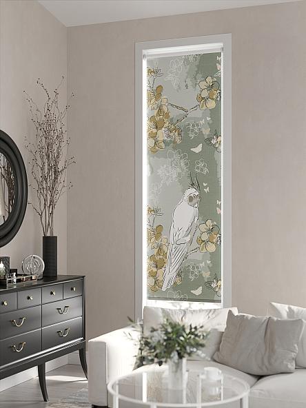 Рулонная штора для кухни для детской Лимкис - 107 - ширина 52 см - фото 3