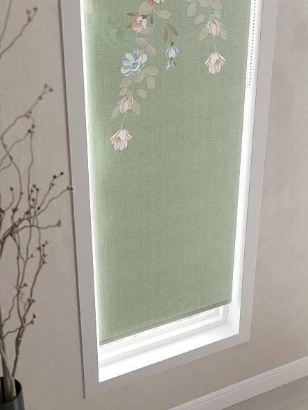 Рулонная штора для кухни для детской Лимкис - 112 - ширина 52 см - фото 4