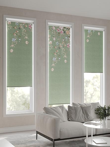 Рулонная штора для кухни для детской Лимкис - 112 - ширина 52 см - фото 6