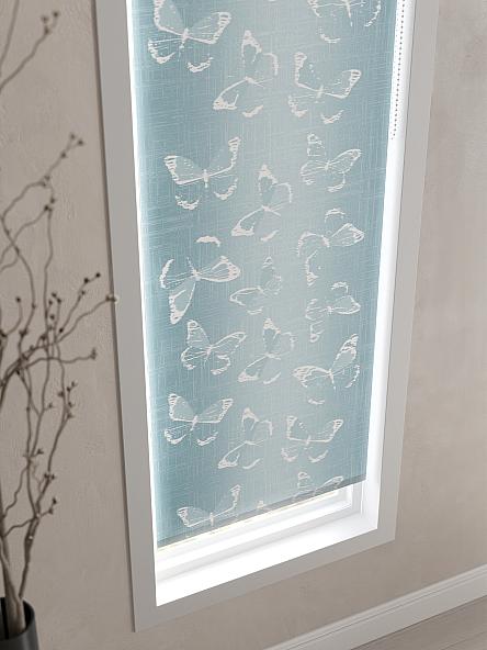 Рулонная штора для кухни для детской Лимкис - 114 - ширина 52 см - фото 4