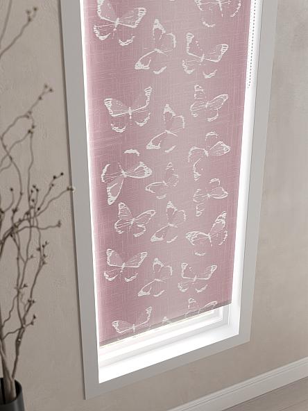 Рулонная штора для кухни для детской Лимкис - 117 - ширина 52 см - фото 4