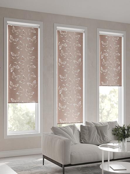 Рулонная штора для кухни для детской Лимкис - 118 - ширина 52 см - фото 6