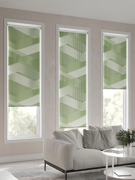 Рулонная штора для кухни для детской Лимкис - 119 - ширина 52 см - фото 6