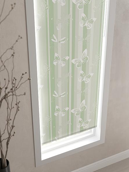 Рулонная штора для кухни для детской Лимкис - 122 - ширина 52 см - фото 4