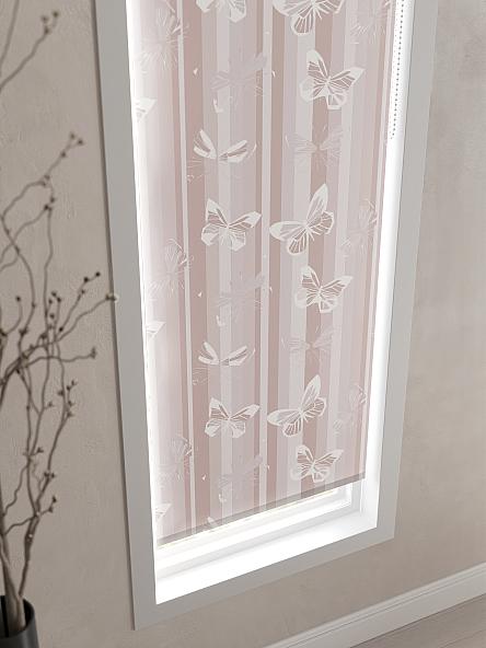 Рулонная штора для кухни для детской Лимкис - 124 - ширина 52 см - фото 4