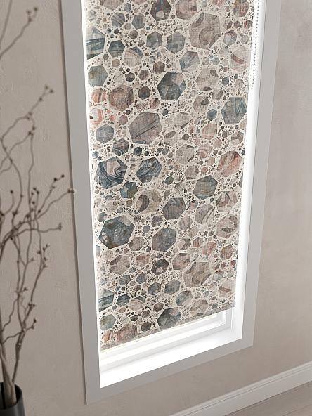 Рулонная штора для кухни для детской Лимкис - 126 - ширина 52 см - фото 4