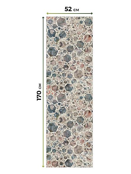 Рулонная штора для кухни для детской Лимкис - 126 - ширина 52 см - фото 5