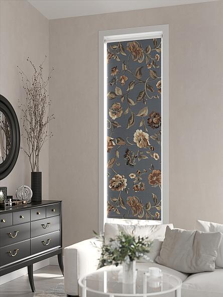 Рулонная штора для кухни для детской Лимкис - 129 - ширина 52 см - фото 3