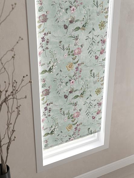 Рулонная штора для кухни для детской Лимкис - 132 - ширина 52 см - фото 4