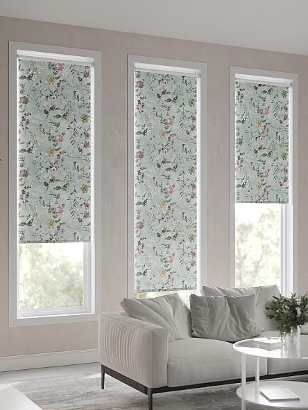 Рулонная штора для кухни для детской Лимкис - 132 - ширина 52 см - фото 6