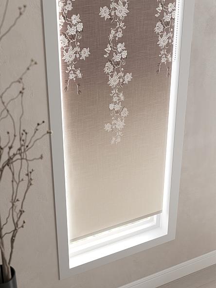 Рулонная штора для кухни для детской Лимкис - 134 - ширина 52 см - фото 4