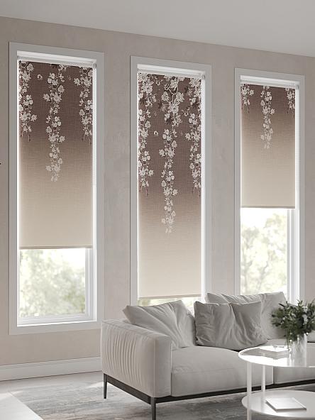 Рулонная штора для кухни для детской Лимкис - 134 - ширина 52 см - фото 6