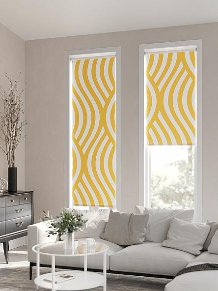 Рулонная штора для кухни для детской Лимкис - 135 - ширина 52 см