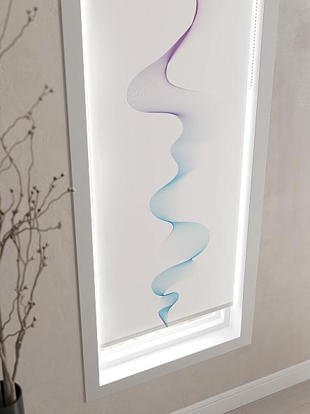 Рулонная штора для кухни для детской Лимкис - 138 - ширина 52 см - фото 4