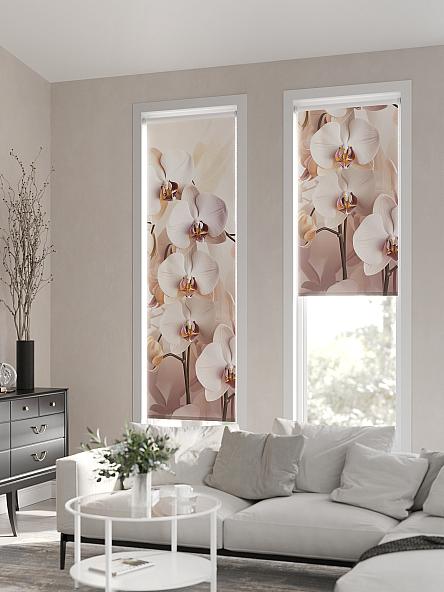 Рулонная штора для кухни для детской Лимкис - 141 - ширина 52 см