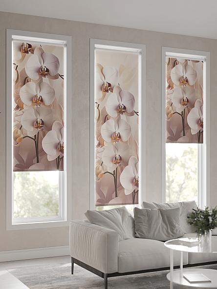 Рулонная штора для кухни для детской Лимкис - 141 - ширина 52 см - фото 6