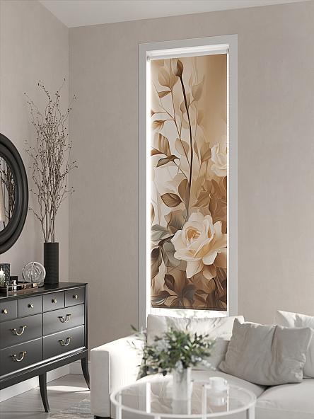 Рулонная штора для кухни для детской Лимкис - 142 - ширина 52 см - фото 3