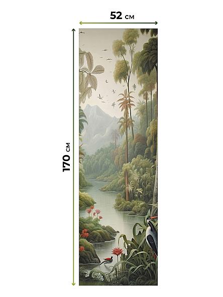 Рулонная штора для кухни для детской Лимкис - 143 - ширина 52 см - фото 5