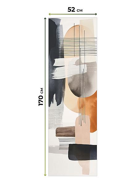 Рулонная штора для кухни для детской Лимкис - 144 - ширина 52 см - фото 5