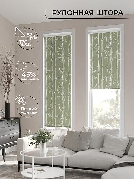 Рулонная штора для кухни для детской Лимкис - 146 - ширина 52 см - фото 2