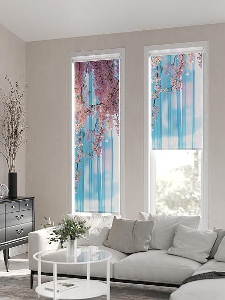 Рулонная штора для кухни для детской Лимкис - 147 - ширина 52 см