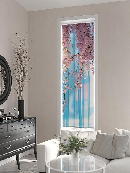 Рулонная штора для кухни для детской Лимкис - 147 - ширина 52 см - фото 3